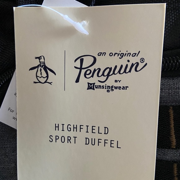 ORIGINAL PENGUIN Highfield Duffle Bag - Picture 3 of 12